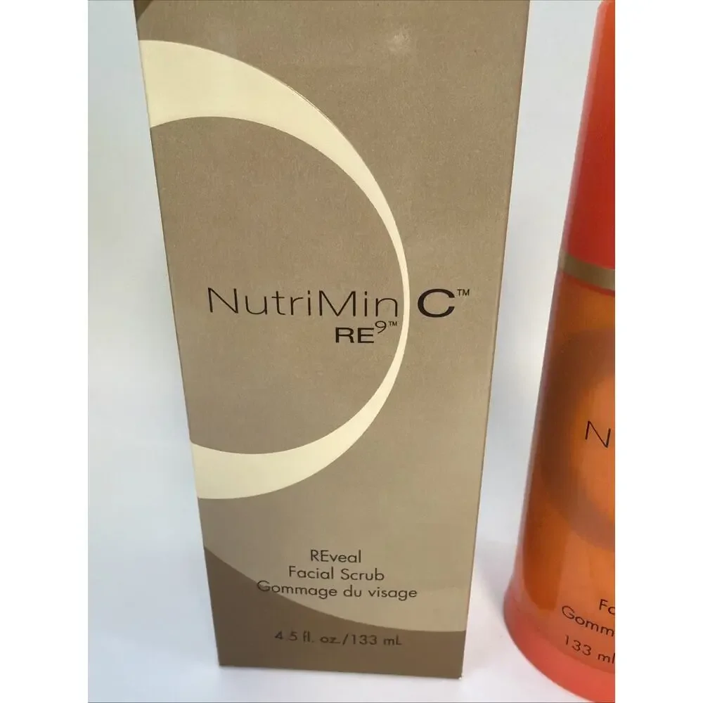 New Arbonne NutriMin Re9 C REveal Facial Scrub 4.5oz Anti-aging USA‎ Made Beauty